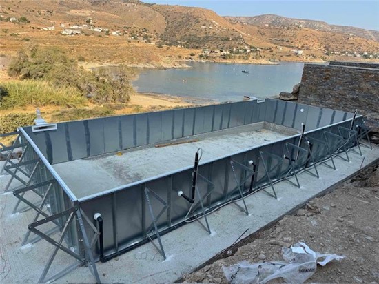 Consruction STEAM sauna construction sauna prefabricated pools