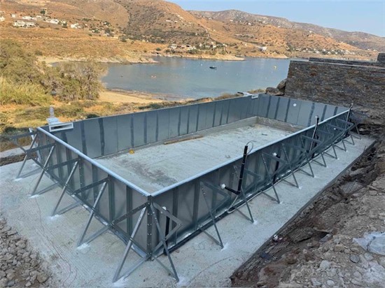 Consruction STEAM sauna construction sauna prefabricated pools
