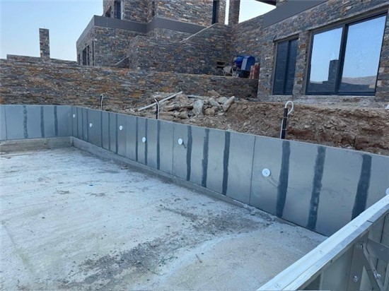 Consruction STEAM sauna construction sauna prefabricated pools