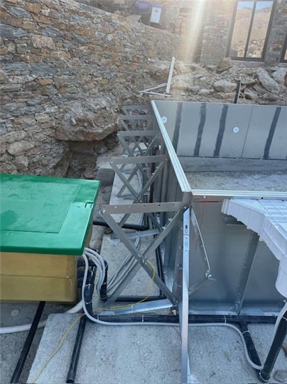 Consruction STEAM sauna construction sauna prefabricated pools