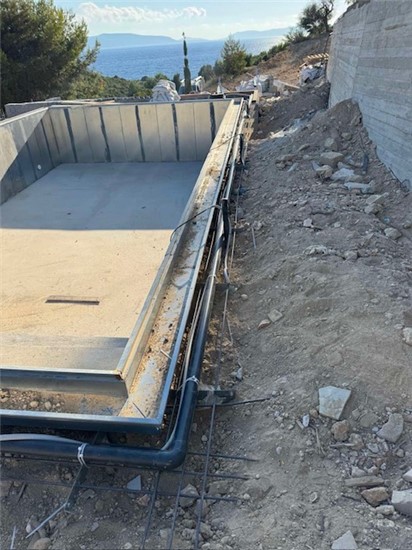 Consruction STEAM sauna construction sauna prefabricated pools