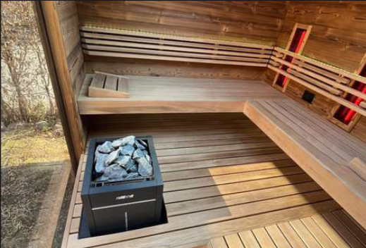 Consruction STEAM sauna construction sauna prefabricated pools