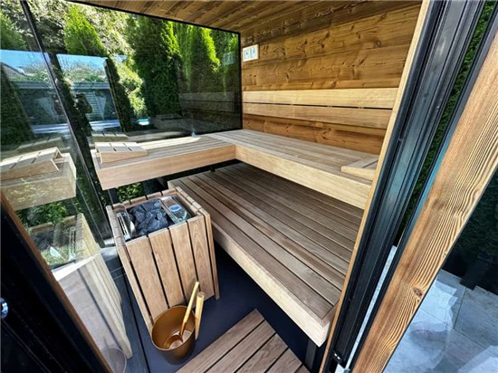 Consruction STEAM sauna construction sauna prefabricated pools