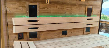 Consruction STEAM sauna construction sauna prefabricated pools