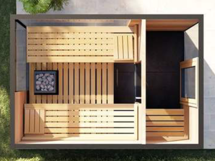 Consruction STEAM sauna construction sauna prefabricated pools