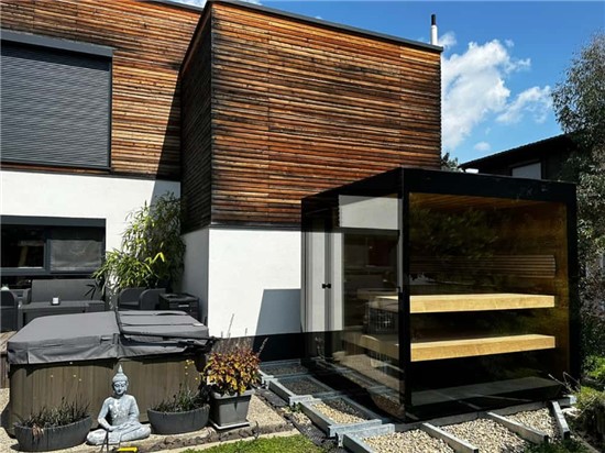 Consruction STEAM sauna construction sauna prefabricated pools