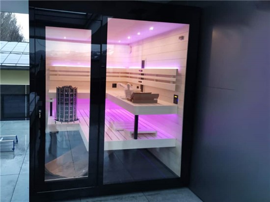 Consruction STEAM sauna construction sauna prefabricated pools