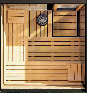 Consruction STEAM sauna construction sauna prefabricated pools