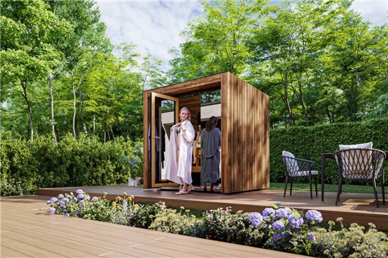 Consruction STEAM sauna construction sauna prefabricated pools