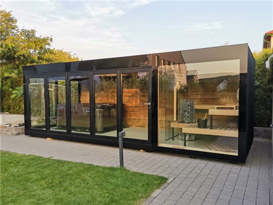 Consruction STEAM sauna construction sauna prefabricated pools
