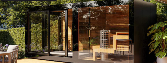 Consruction STEAM sauna construction sauna prefabricated pools