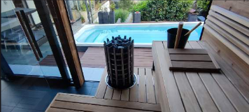 Consruction STEAM sauna construction sauna prefabricated pools