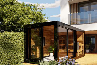 Consruction STEAM sauna construction sauna prefabricated pools