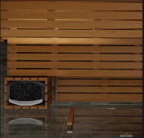 Consruction STEAM sauna construction sauna prefabricated pools