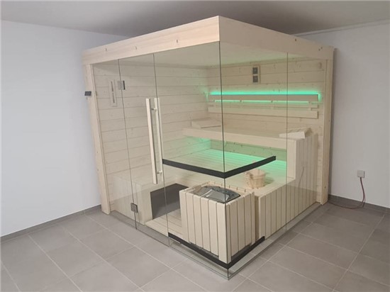 Consruction STEAM sauna construction sauna prefabricated pools