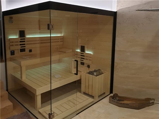 Consruction STEAM sauna construction sauna prefabricated pools