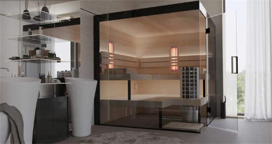 Consruction STEAM sauna construction sauna prefabricated pools