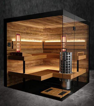Consruction STEAM sauna construction sauna prefabricated pools