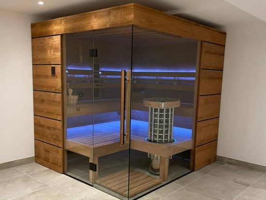 Consruction STEAM sauna construction sauna prefabricated pools 