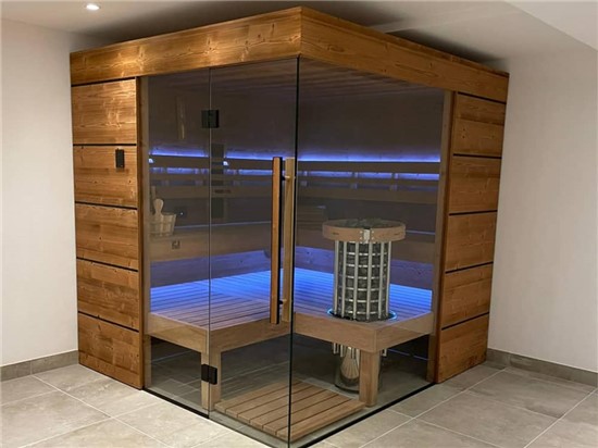 Consruction STEAM sauna construction sauna prefabricated pools
