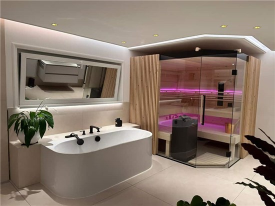 Consruction STEAM sauna construction sauna prefabricated pools