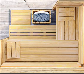 Consruction STEAM sauna construction sauna prefabricated pools