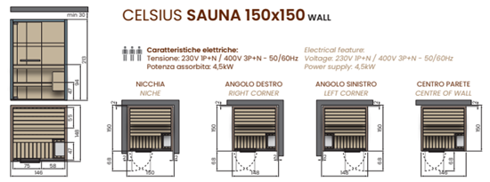 Consruction STEAM sauna construction sauna prefabricated pools