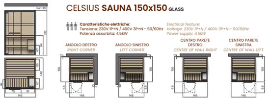 Consruction STEAM sauna construction sauna prefabricated pools