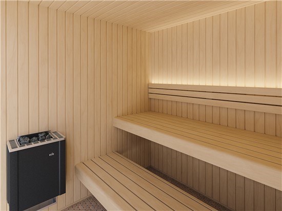 Consruction STEAM sauna construction sauna prefabricated pools