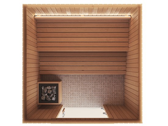 Consruction STEAM sauna construction sauna prefabricated pools