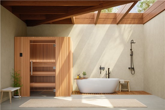 Consruction STEAM sauna construction sauna prefabricated pools