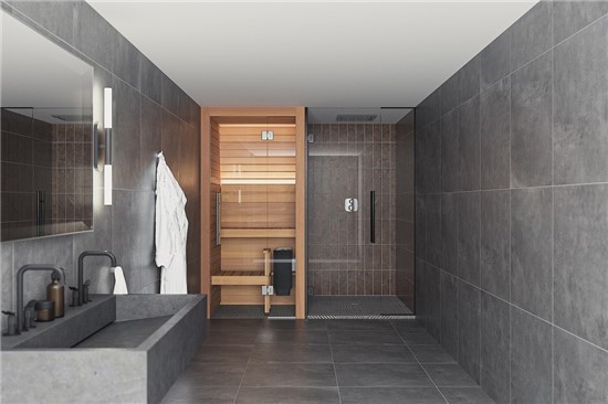 Consruction STEAM sauna construction sauna prefabricated pools