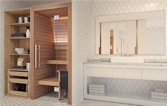 Consruction STEAM sauna construction sauna prefabricated pools