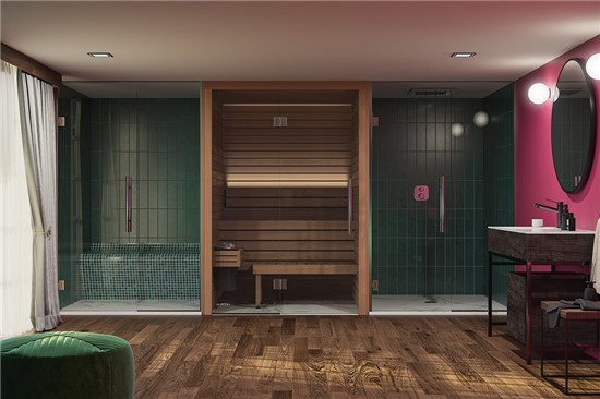 Consruction STEAM sauna construction sauna prefabricated pools