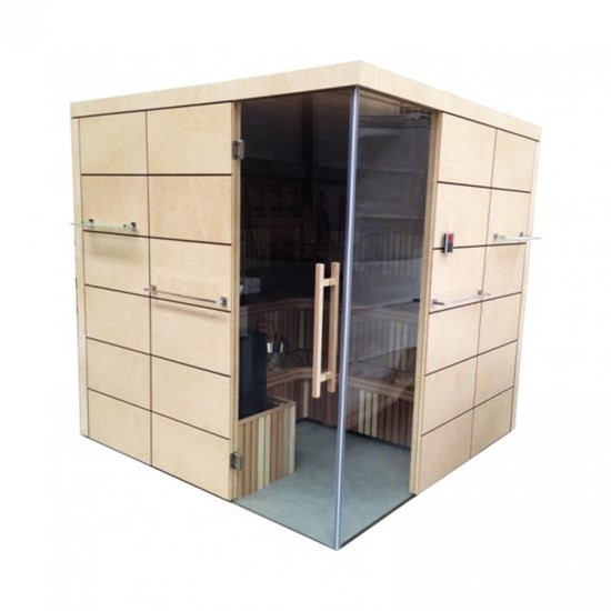 Consruction STEAM sauna construction sauna prefabricated pools 