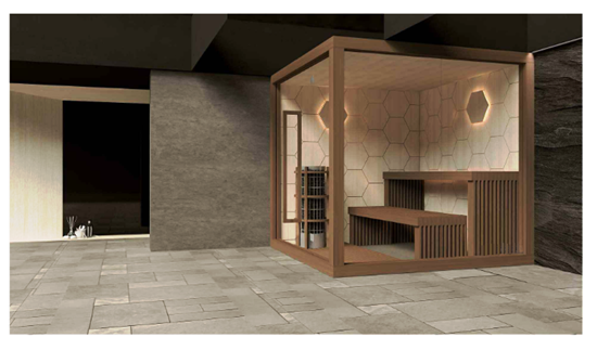 Consruction STEAM sauna construction sauna prefabricated pools