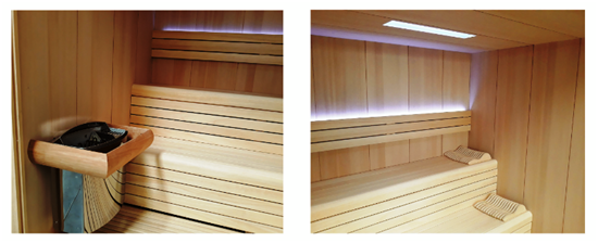 Consruction STEAM sauna construction sauna prefabricated pools