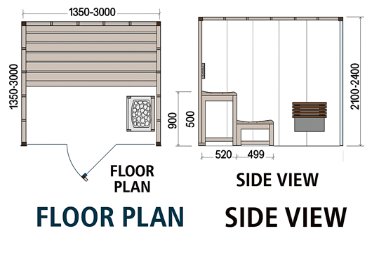 Consruction STEAM sauna construction sauna prefabricated pools