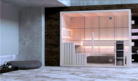 Consruction STEAM sauna construction sauna prefabricated pools