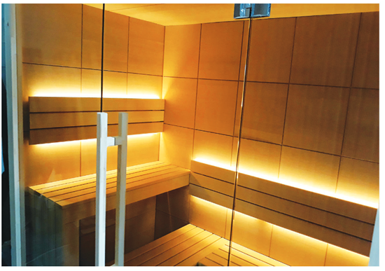 Consruction STEAM sauna construction sauna prefabricated pools
