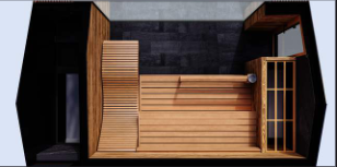 Consruction STEAM sauna construction sauna prefabricated pools