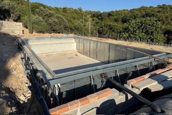 Consruction STEAM sauna construction sauna prefabricated pools 
