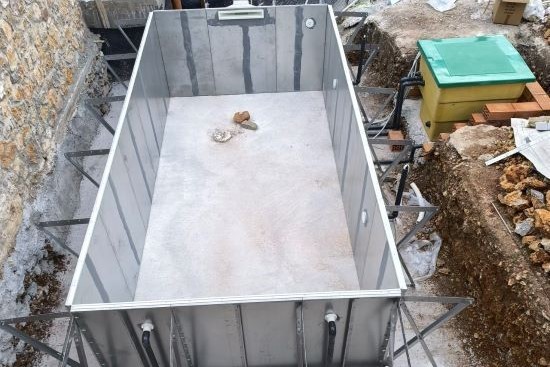 Consruction STEAM sauna construction sauna prefabricated pools 