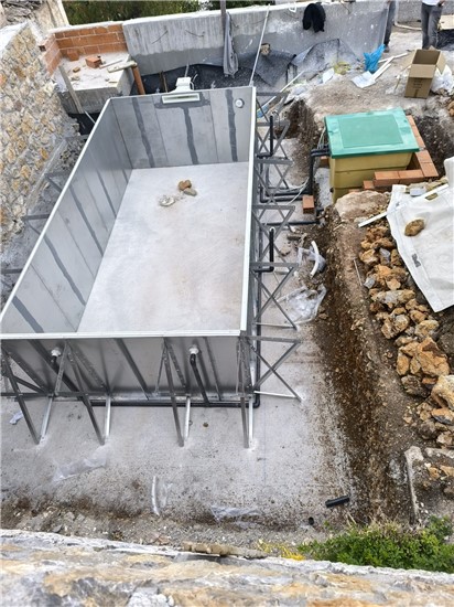 Consruction STEAM sauna construction sauna prefabricated pools