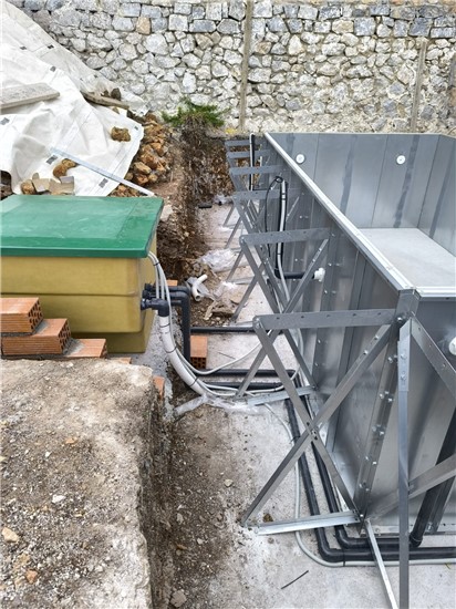 Consruction STEAM sauna construction sauna prefabricated pools