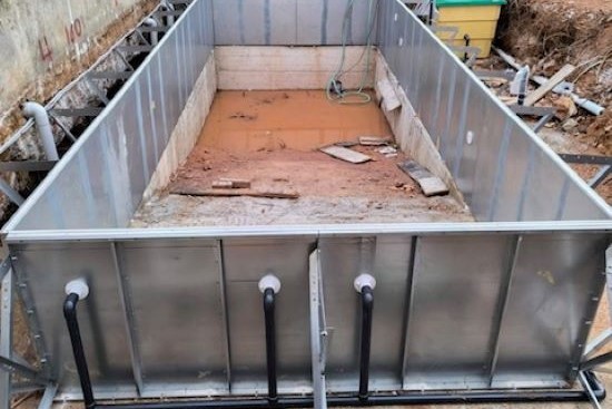 Consruction STEAM sauna construction sauna prefabricated pools 