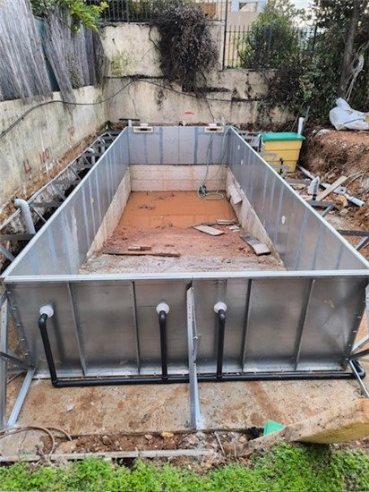 Consruction STEAM sauna construction sauna prefabricated pools