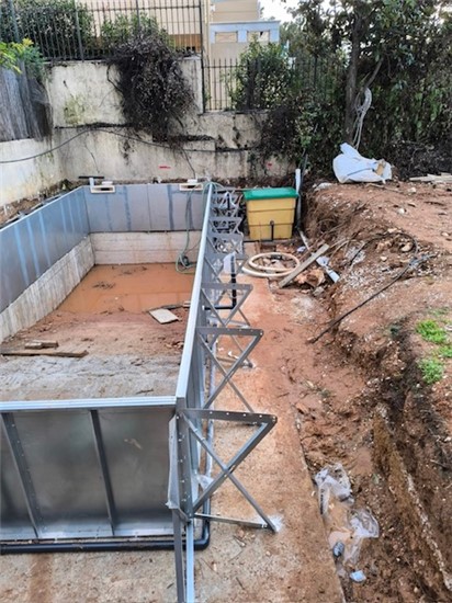 Consruction STEAM sauna construction sauna prefabricated pools