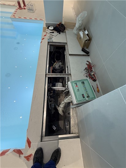 Consruction STEAM sauna construction sauna prefabricated pools