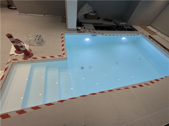 Consruction STEAM sauna construction sauna prefabricated pools